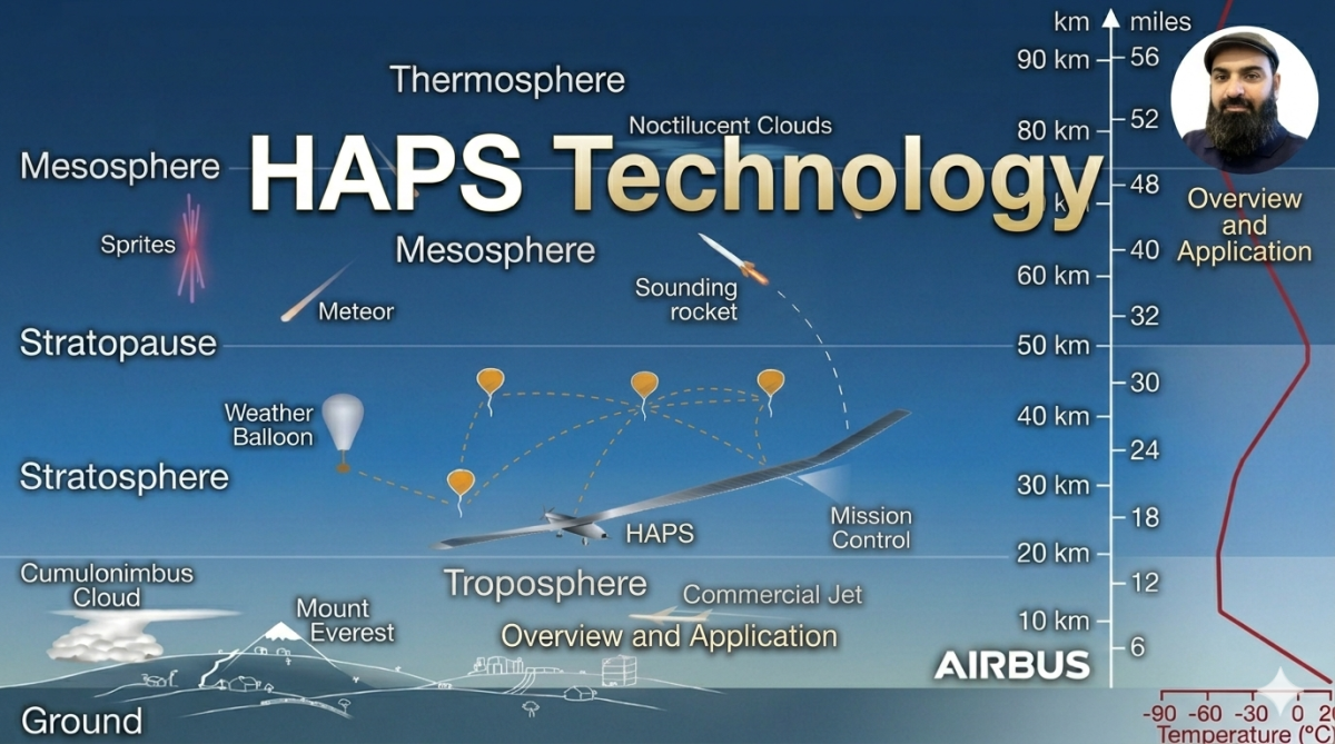 تەکنەلۆژیای HAPS  شۆڕشی "تاوەری پەیوەندی و ئەنتەرنێت" لە ئاسماندا